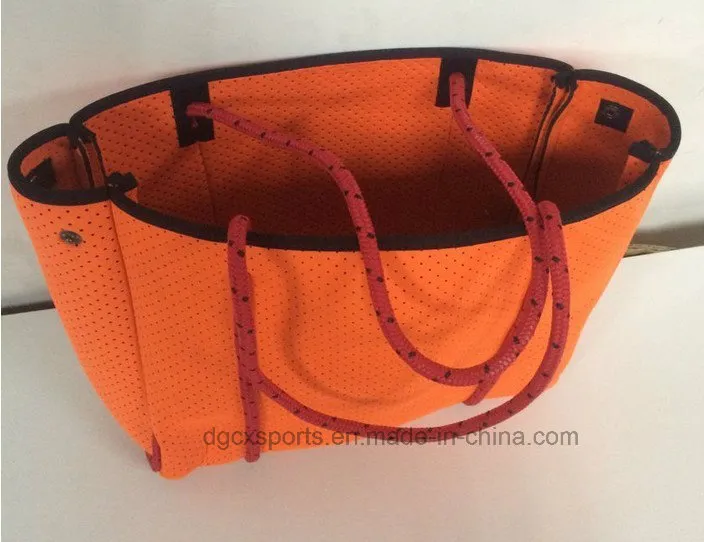 Neoprene Tote Bag Women Fashion Handbag for Traveling Shopping