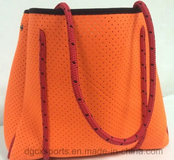 Neoprene Tote Bag Women Fashion Handbag for Traveling Shopping