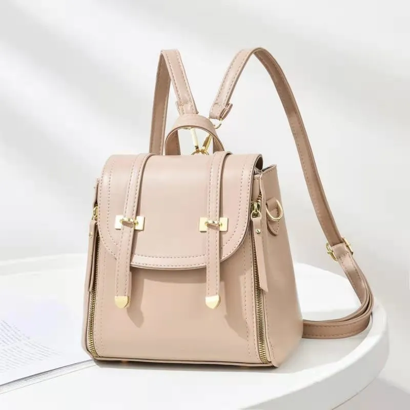 New Fashion Crocodile Pattern Backpack Waterproof and Wear-Resistant Shopping Travel Bag