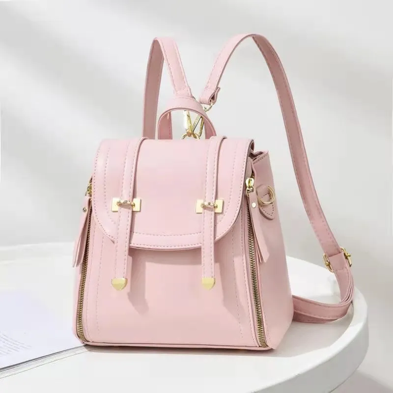 New Fashion Crocodile Pattern Backpack Waterproof and Wear-Resistant Shopping Travel Bag