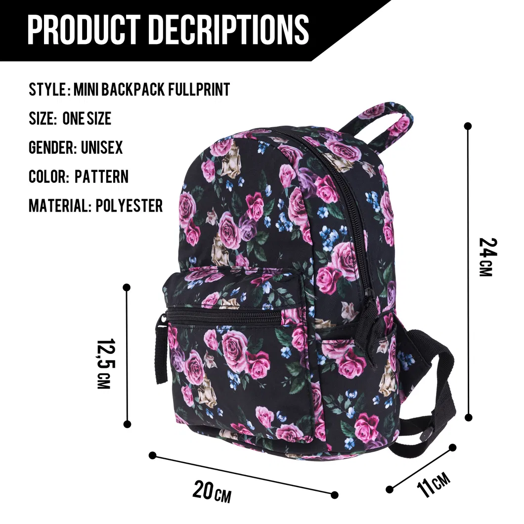 New Large Schoolbag Cute Student School Backpack Printed Waterproof Laptop Bag Primary School Book Bags for Teenage Girls Kids