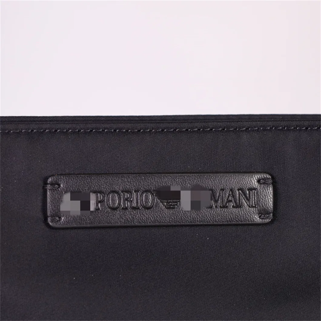 New Luxury Brand Fashion Men′s Small Mixed Material Shoulder Bags Am*Ni Replicas Zipper fashion Messenger Crossbody Bags