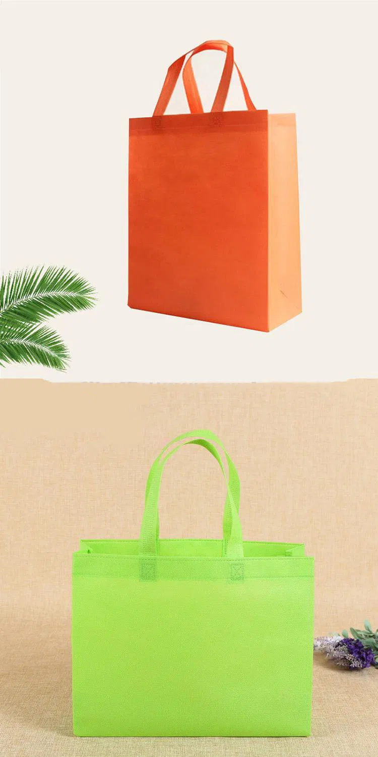Non-Woven Bag Customize Accordion Pocket Environmental Hand Bag