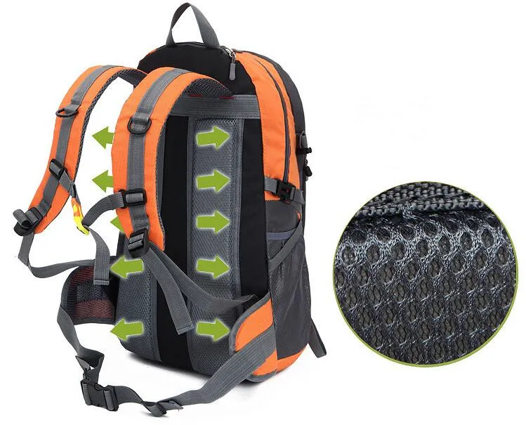 Outdoors Waterproof Travel Hiking Backpack
