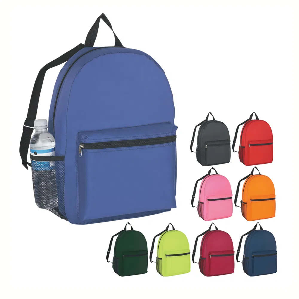 Promotional Super Light Weight 210t Polyester Gift Day Pack Rucksack Backpack