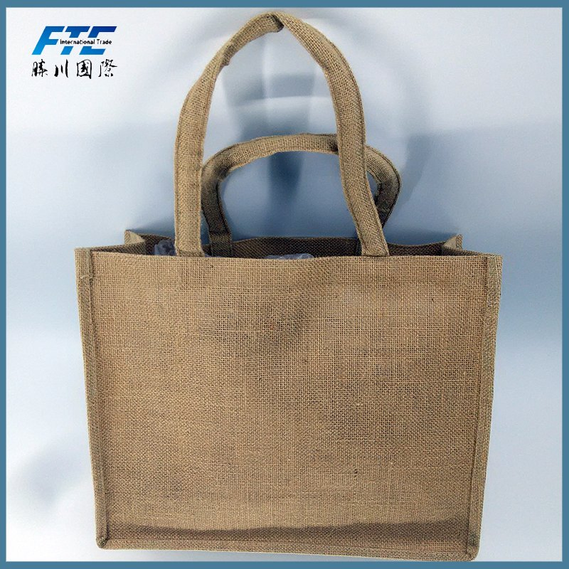 Recyclable New Material Customized Cheap Price Tote Shopping Jute Bag