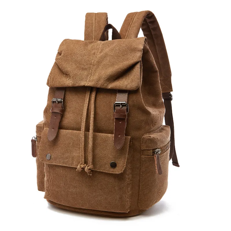 SA56 Large Capacity Daypack Sport Rucksack Mens Travelling Durable Mountaineering Travel Camping Hiking Laptop Backpacks Canvas Shoulder Backpack