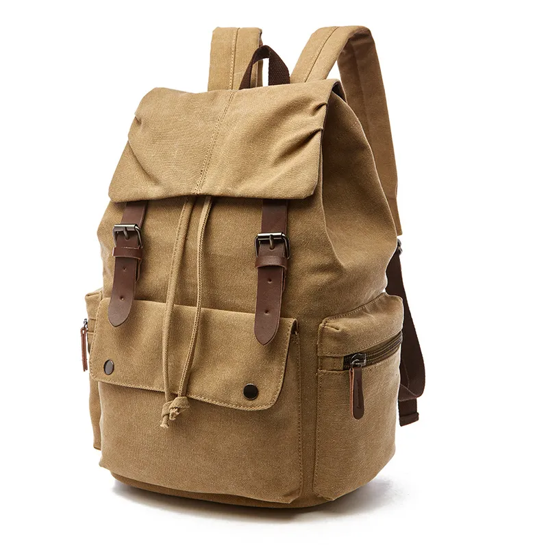 SA56 Large Capacity Daypack Sport Rucksack Mens Travelling Durable Mountaineering Travel Camping Hiking Laptop Backpacks Canvas Shoulder Backpack