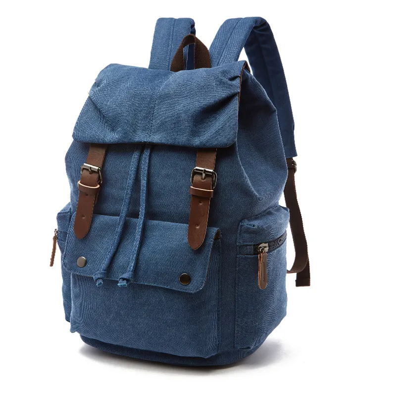 SA56 Large Capacity Daypack Sport Rucksack Mens Travelling Durable Mountaineering Travel Camping Hiking Laptop Backpacks Canvas Shoulder Backpack