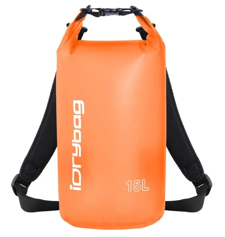 The Hot in 2021 Lightweight Dry Sack Water Sports Marine Waterproof Bag Roll Top for Kayaking Boating Canoeing Swimming Hiking Camping Beach Waterproof Bag