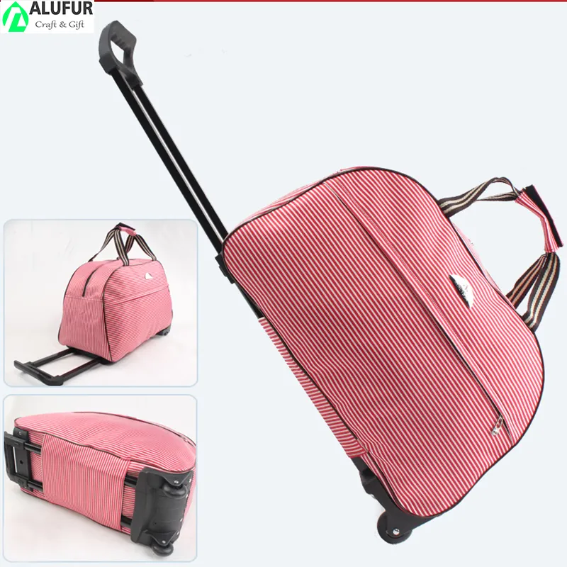 Top Quality Overnight Travel Tote Bag Duffel with Wheels