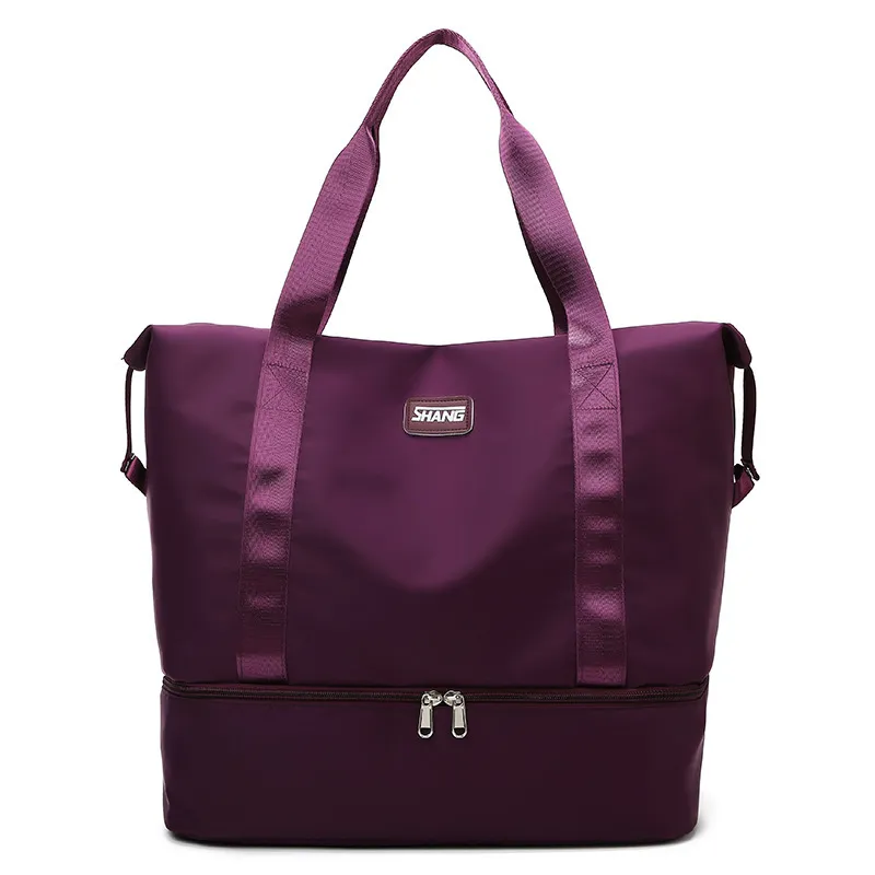 Travel Duffel Bag Sports Tote Gym Bag Workout Duffel Bag Shoulder Weekender Overnight Bag
