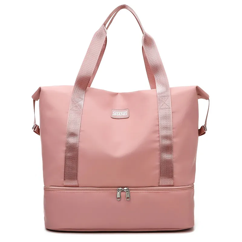 Travel Duffel Bag Sports Tote Gym Bag Workout Duffel Bag Shoulder Weekender Overnight Bag