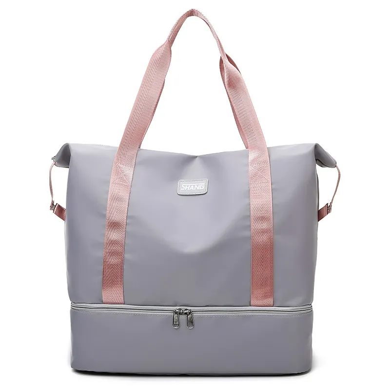 Travel Duffel Bag Sports Tote Gym Bag Workout Duffel Bag Shoulder Weekender Overnight Bag