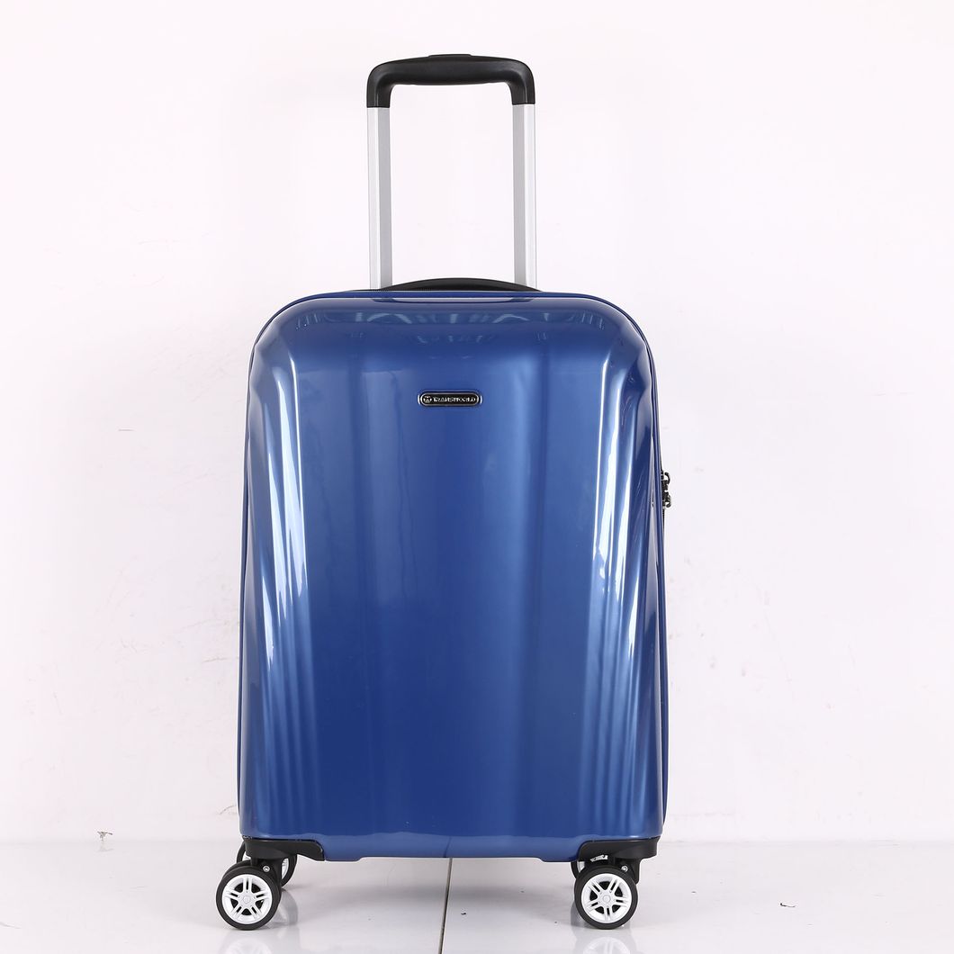 Trendy Matte Style ABS Polycarbonate Trolley Hard Wheeled Luxury Suitcase