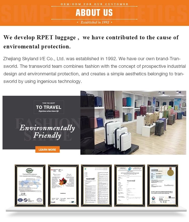 Trendy Matte Style ABS Polycarbonate Trolley Hard Wheeled Luxury Suitcase