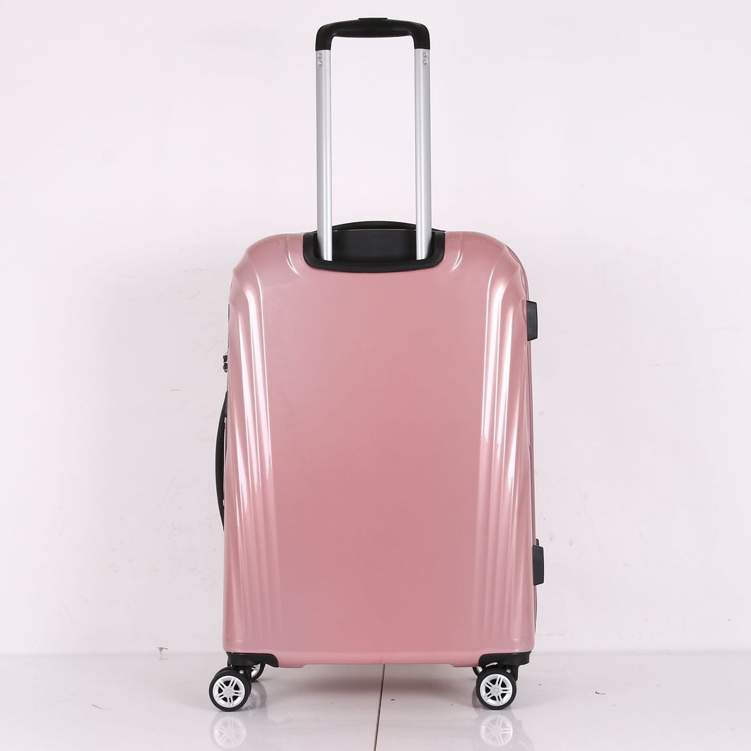 Trendy Matte Style ABS Polycarbonate Trolley Hard Wheeled Luxury Suitcase