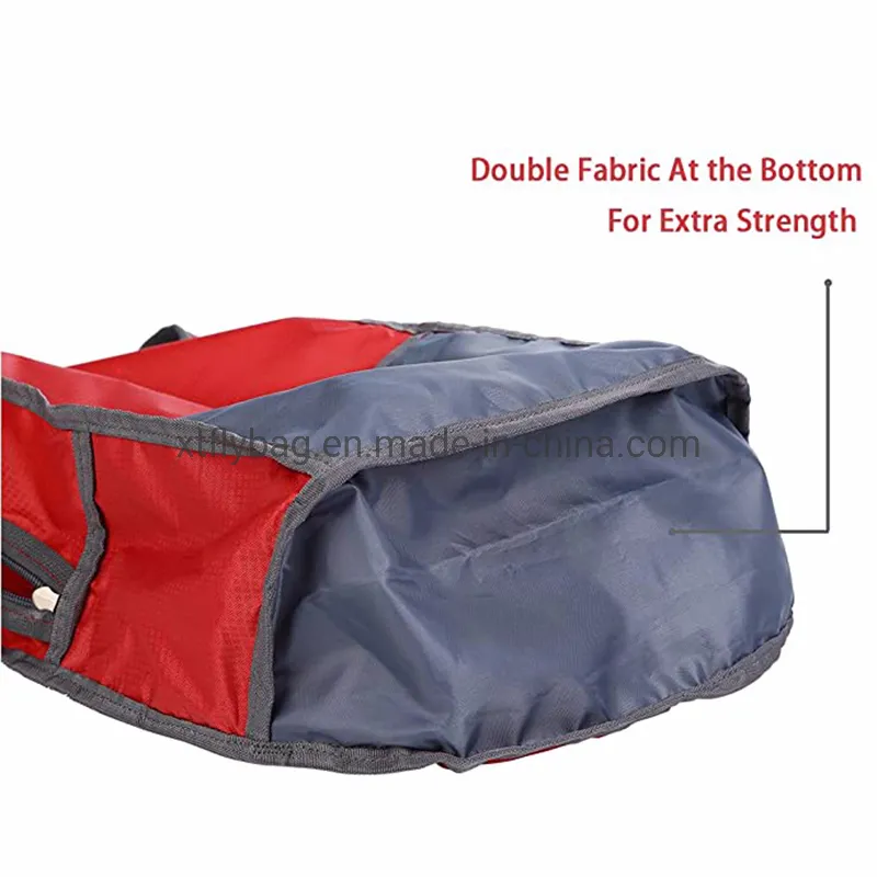 Trendy Style Travel Backpack Durable Waterproof Nylon Hiking Daypack Foldable Backpack with Large Internal Space