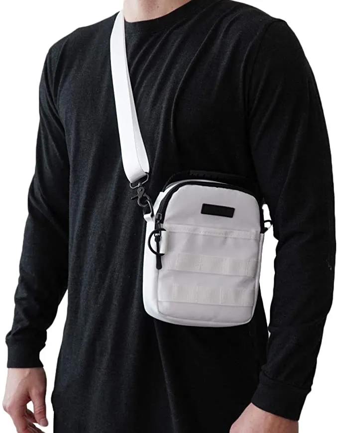 Utility Crossbody Shoulder Bag Travel Bag Daily Sling Pack Messenger Bag Concealed Carry Holder Cross Body Purse Men & Women Everyday Carry