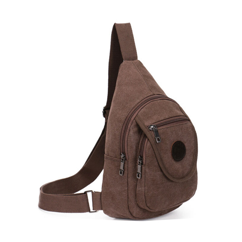 VAGULA Popular Coffee Canvas Shoulder Bags (HL6024)