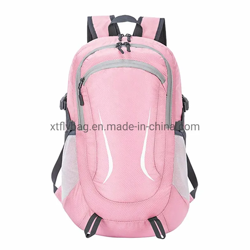 Water Resistant Polyester Travel Backpack Super Lightweight Packable Hiking Backpack with Small Storage Pocket Unisex Daypack