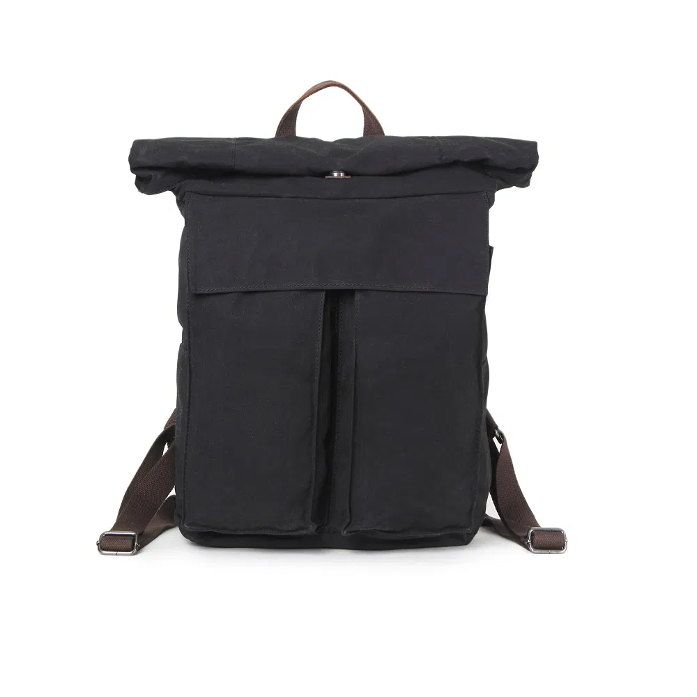 Waterproof Canvas Big Capacity Vintage Travel Backpack (RSF-2050)