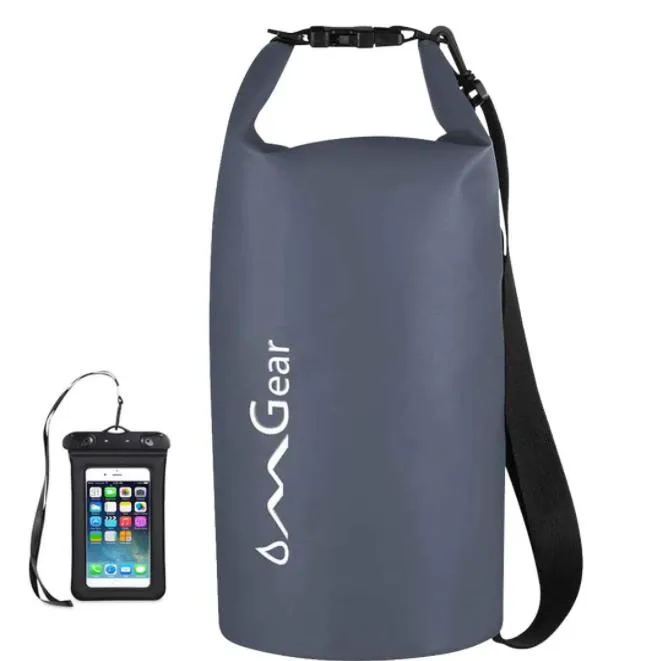 Waterproof Dry Bag Backpack Waterproof Phone Pouch Floating Dry Sack for Kayaking Boating Sailing Canoeing Rafting