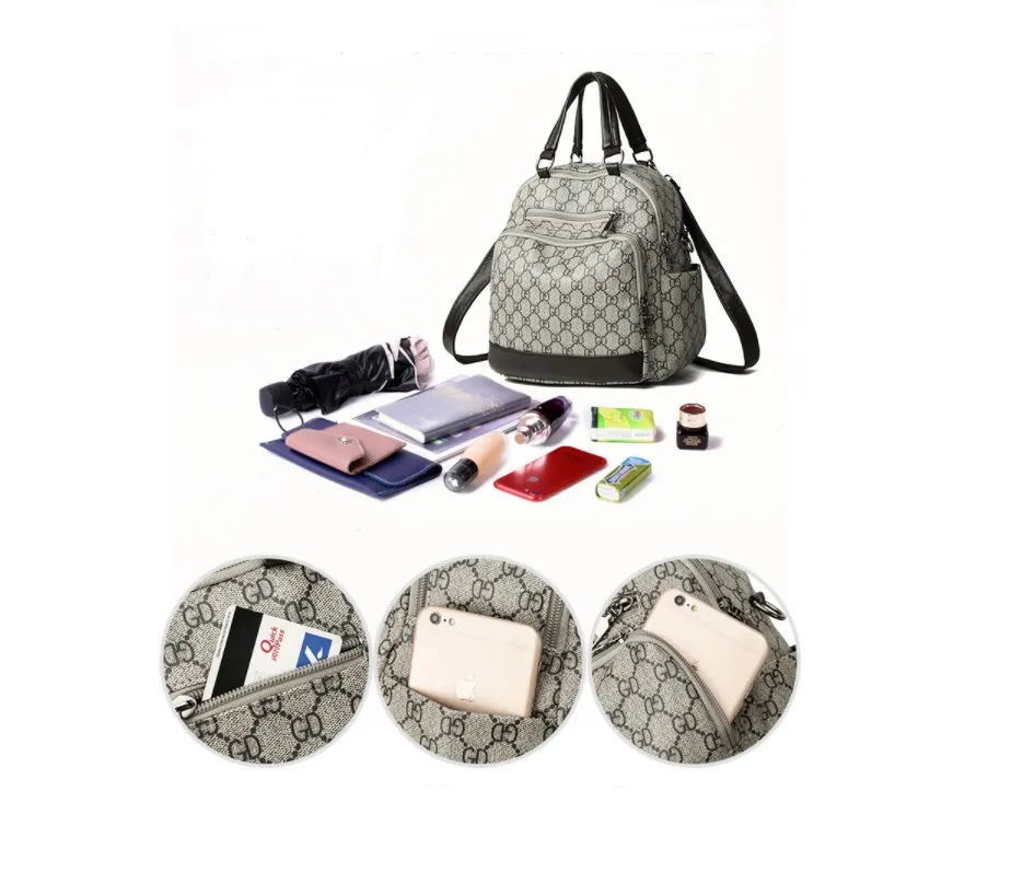 Waterproof Fashion Women Travel Backpack Bag Lady Handbags