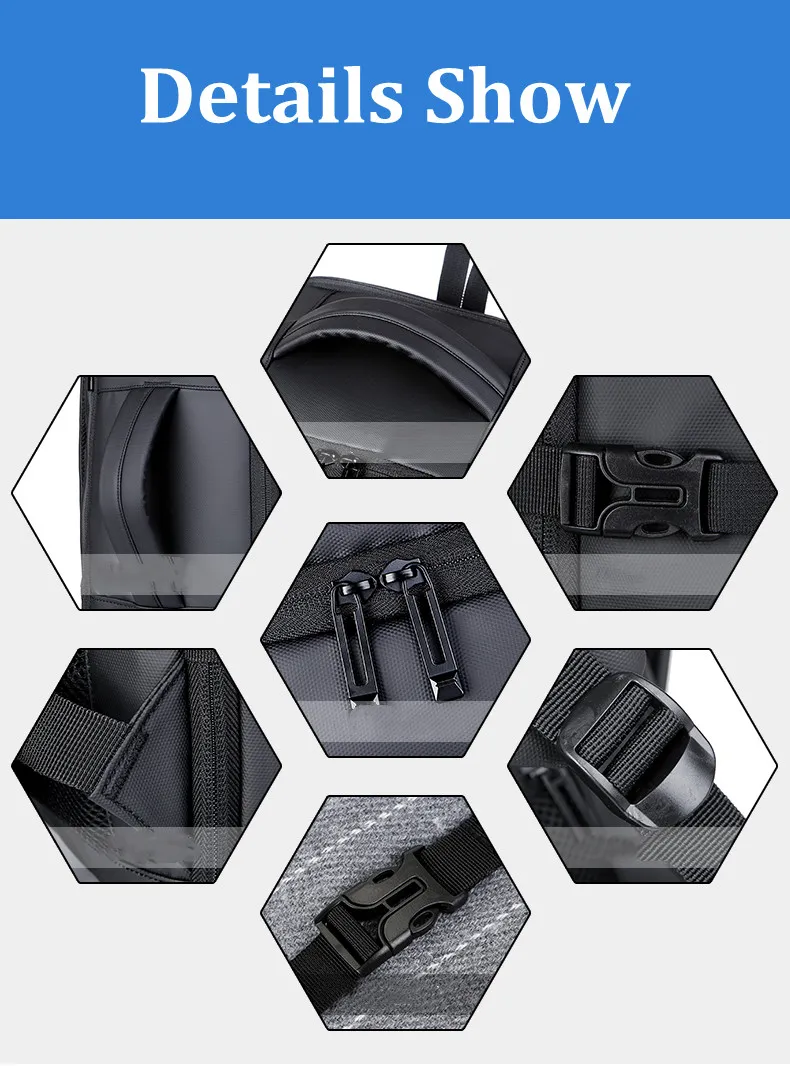 Waterproof High Quality Business Travel School Briefcase Backpack Laptop Bags