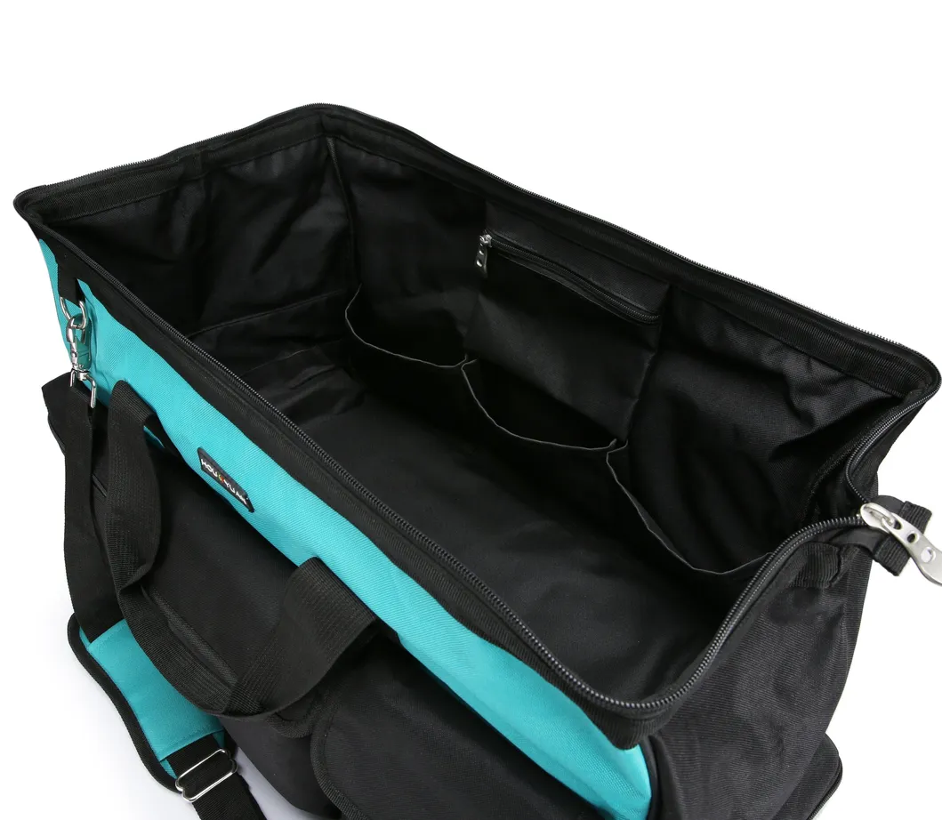 Waterproof Polyester and Multi Function Durable Electrican Tool Trolley Bag with Shoulder Strap