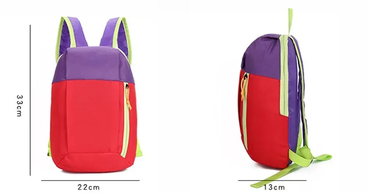 Wholesale 10L Kid School Backpack Casual Adult Backpack Lightweight Daily Backpack Bag