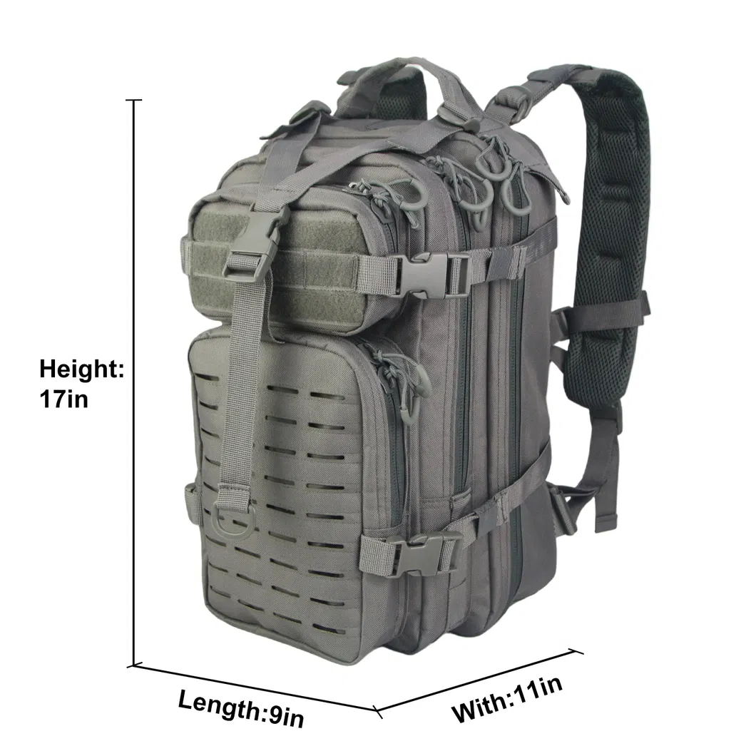 Wholesale 3 Day Small Assault Backpack Waterproof USB Camping Traveling Bags