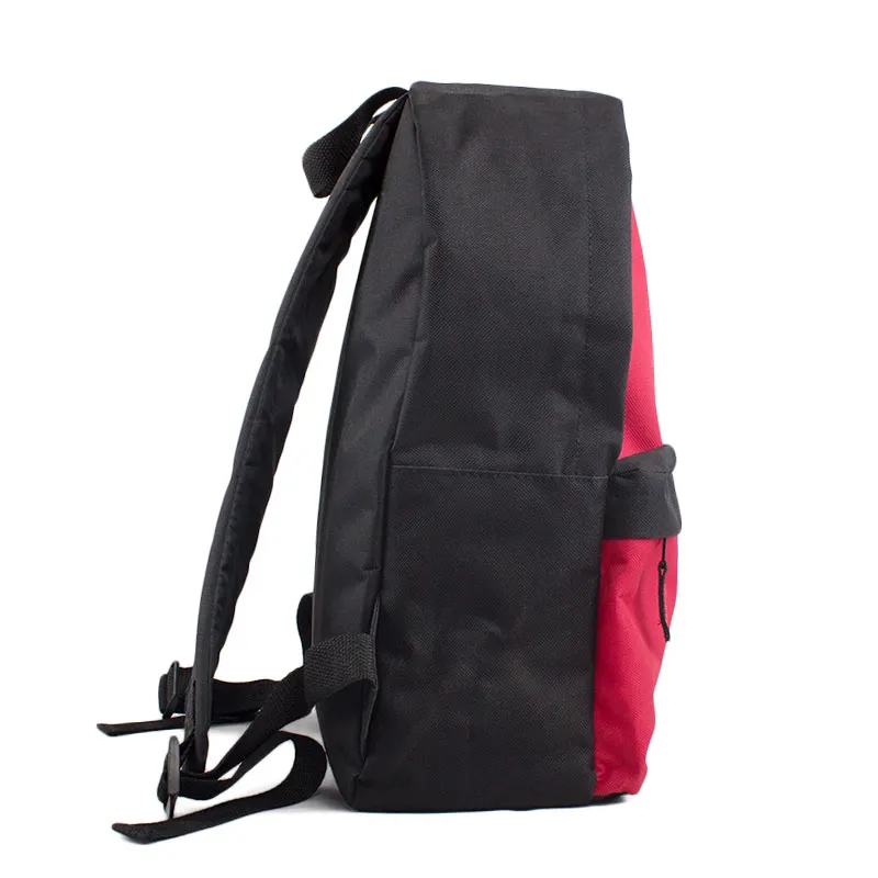 Wholesale Durable Polyester Custom Logo Printed School Bag Student Shoulder Daily Bookbag Promotional Backpack for Boys Girls with Logo