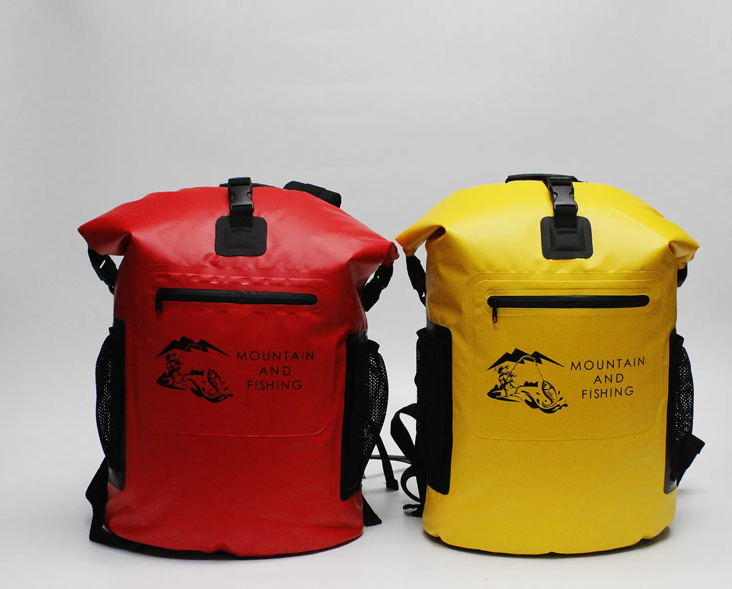 Yellow Waterproof Backpack New Fashion Outdoor Camping Bag